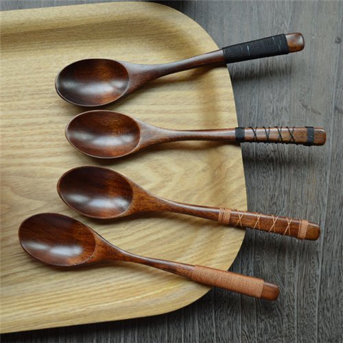Japanese Wooden Spoon Set